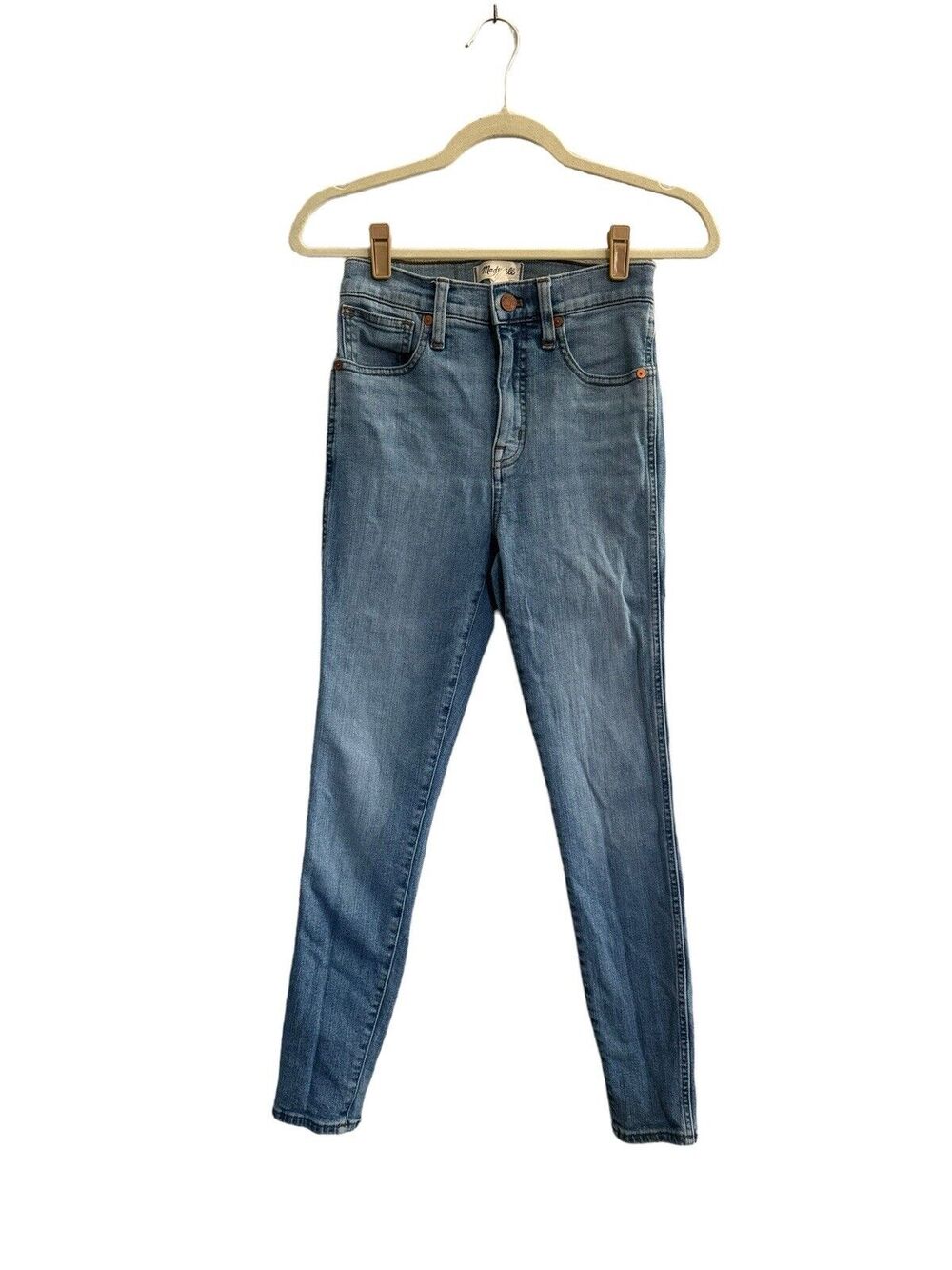 Madewell 10" High-Rise Skinny Jeans Womens Size 25 *READ* #2198